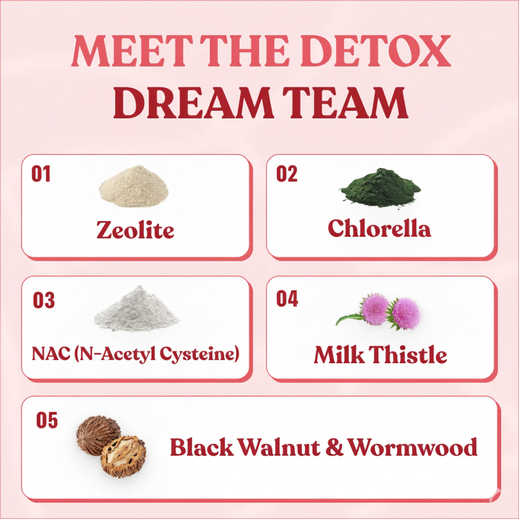 The Daily Detox | Heavy Metal and Microplastic Detox Gummies